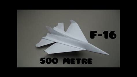 Kağıttan uçak yapımı 500 metre